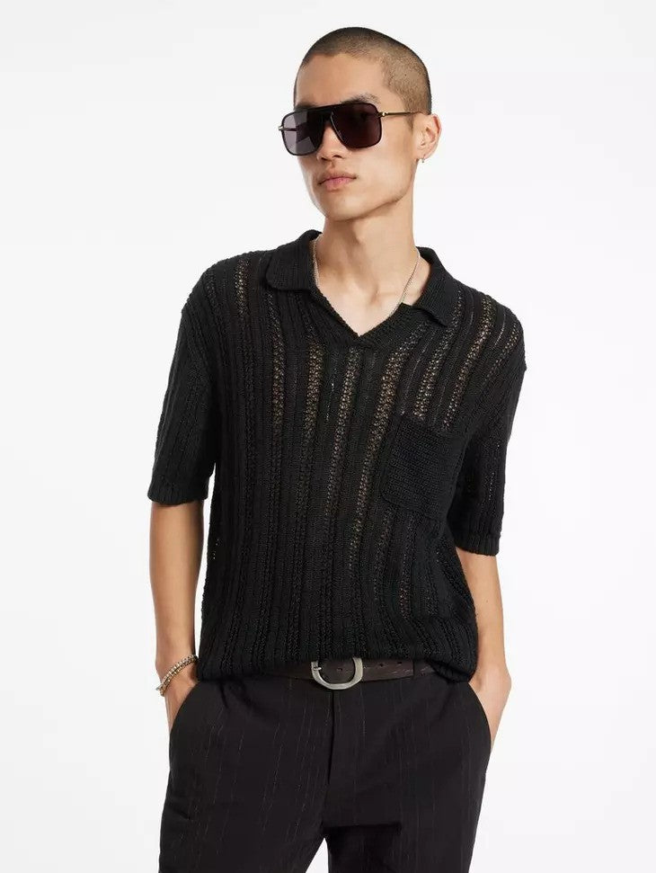 John Varvatos | Polo "ODIN" - Noir