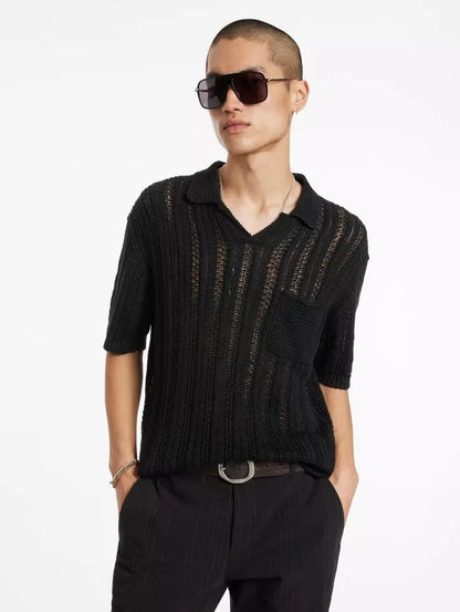 John Varvatos | Polo "ODIN" - Noir