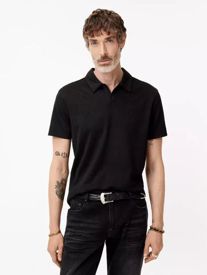 John Varvatos | Polo "HAGUE" - Noir
