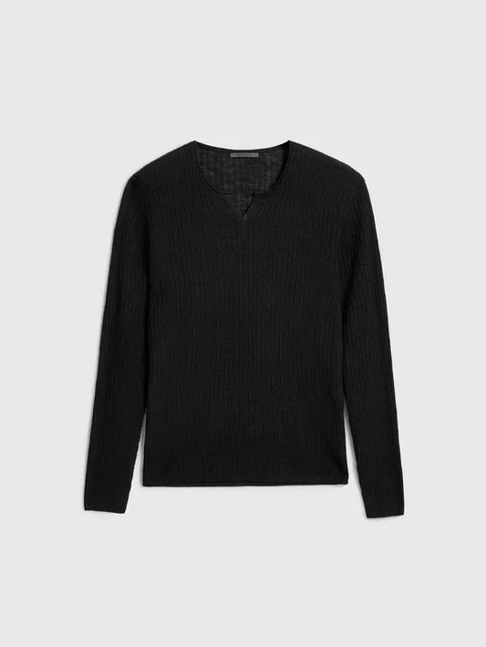 John Varvatos | Henley "EGOR" - Noir