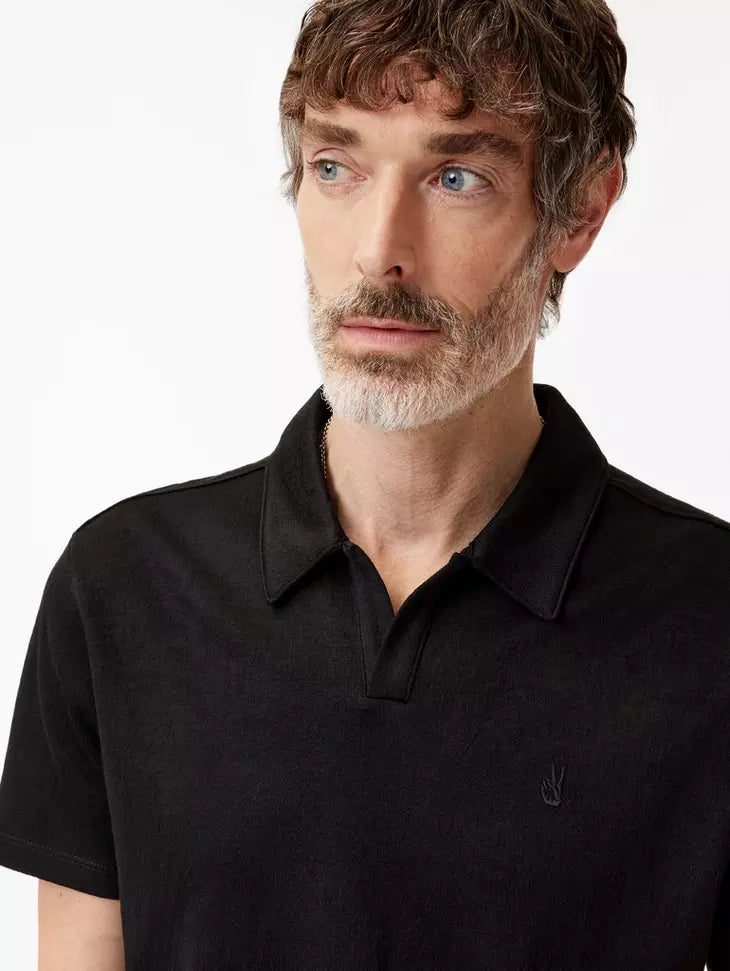 John Varvatos | Polo "HAGUE" - Noir