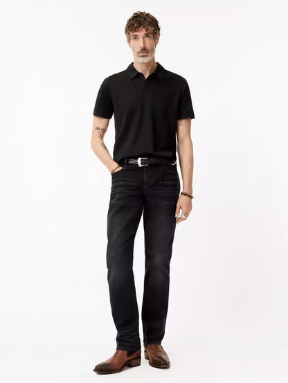 John Varvatos | Polo "HAGUE" - Noir