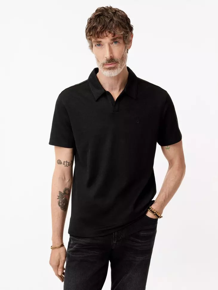 John Varvatos | Polo "HAGUE" - Noir