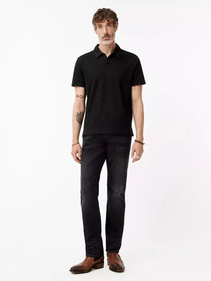 John Varvatos | Polo "HAGUE" - Noir