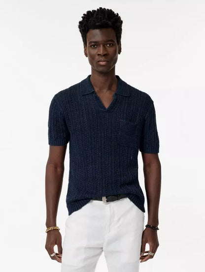 John Varvatos | Polo "ODIN" - Bleu marine