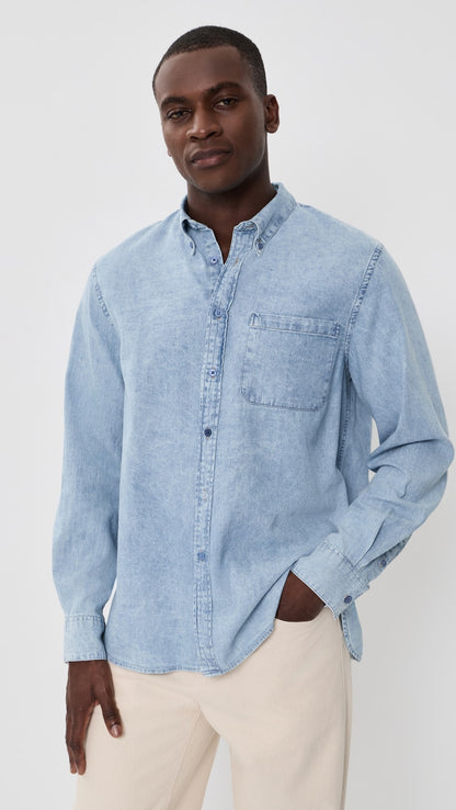 Paul Smith | Chemise en jean coupe ample - Bleu moyen