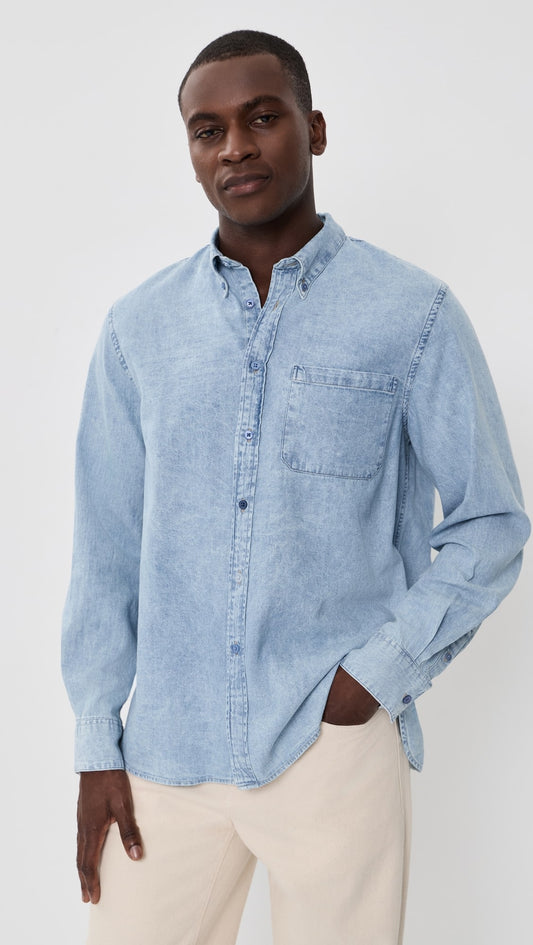 Paul Smith | Chemise en jean coupe ample - Bleu moyen