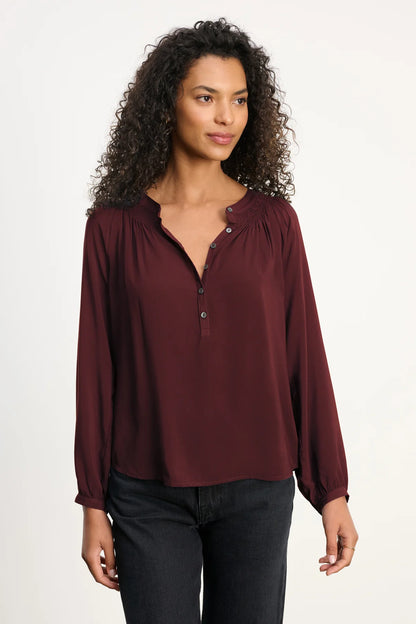 Velvet | Blouse "Aurelia" - Rouge