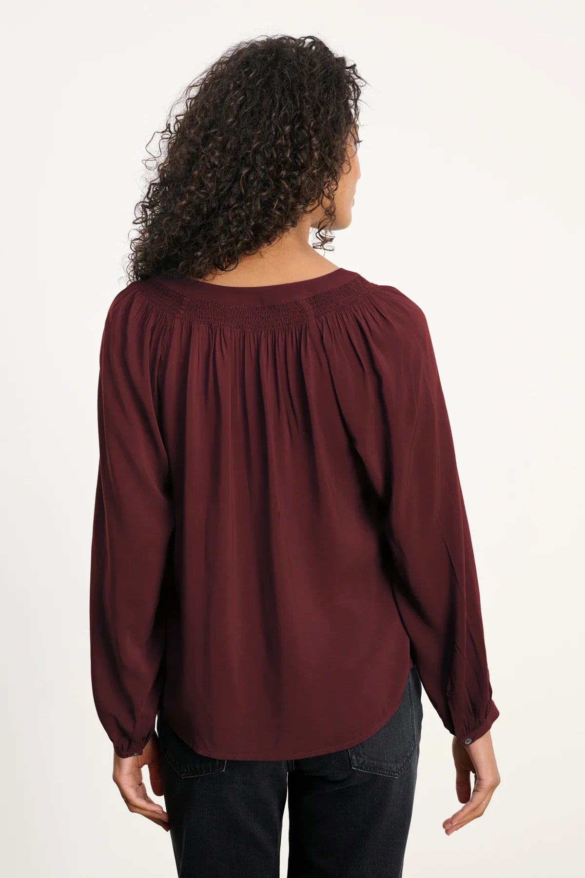 Velvet | Blouse "Aurelia" - Rouge