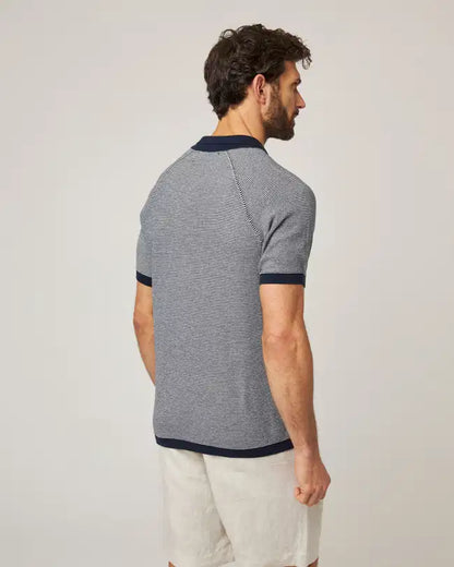 Peregrine | Polo décontracté "Lynton"- Marine