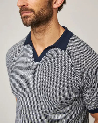 Peregrine | Polo décontracté "Lynton"- Marine