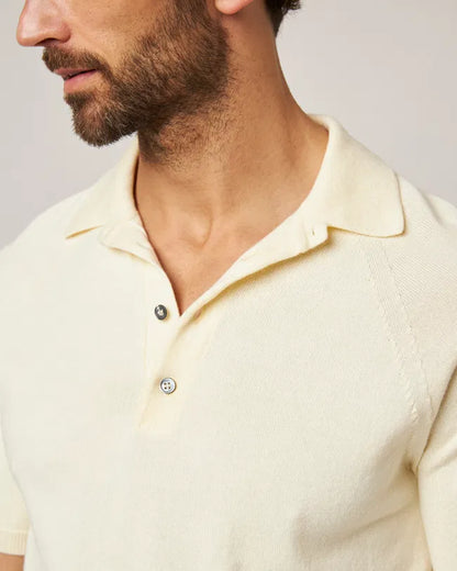 Peregrine | Polo décontracté "Jones"- Ivoire