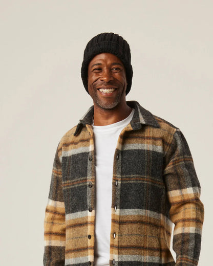 Peregrine | Bonnet en laine "Milliner" - Noir