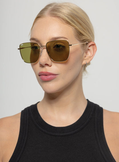 Otra Eyewear | Lunettes "Rita" -  Or/Vert