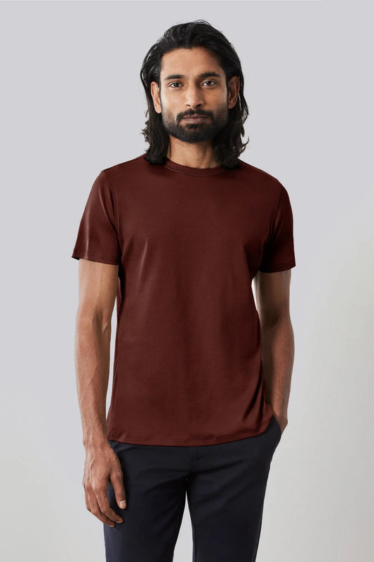 Robert Barakett | Le t-shirt Barakett - Rouge foncé