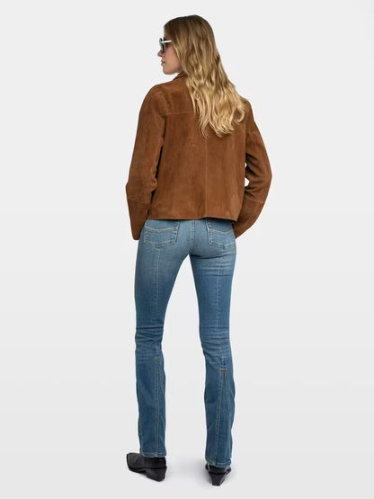 Zadig&Voltaire | Jacket 'Lessa' | Cognac