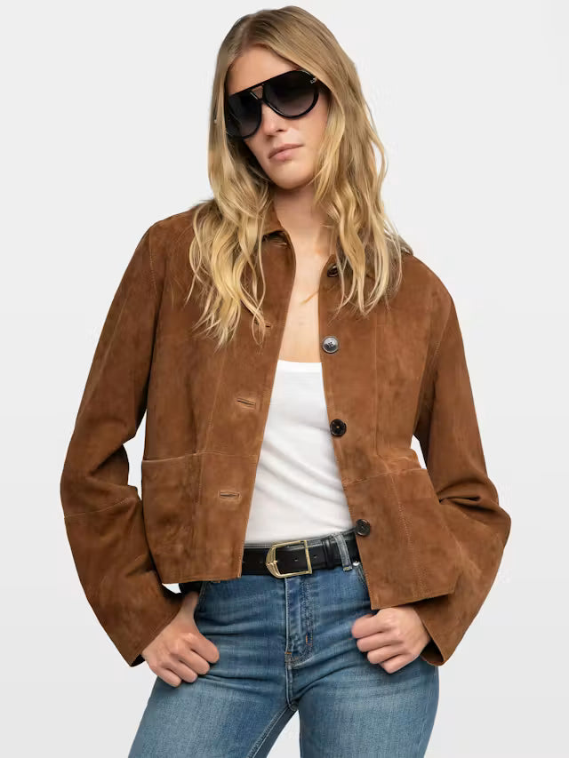 Zadig&Voltaire | Jacket 'Lessa' | Cognac