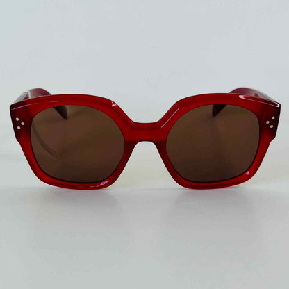 CELINE - LUNETTES DE SOLEIL - Oversized - Rouge