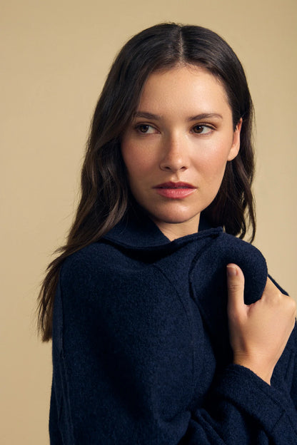Velvet | Manteau l 'Abby' | Marine