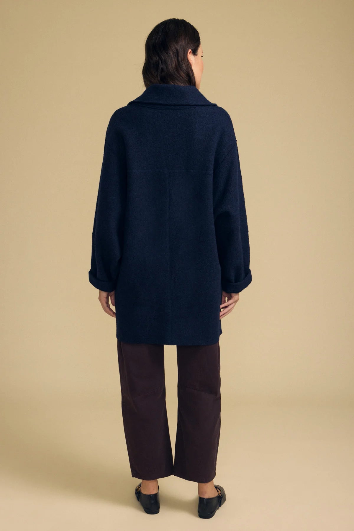 Velvet | Manteau l 'Abby' | Marine