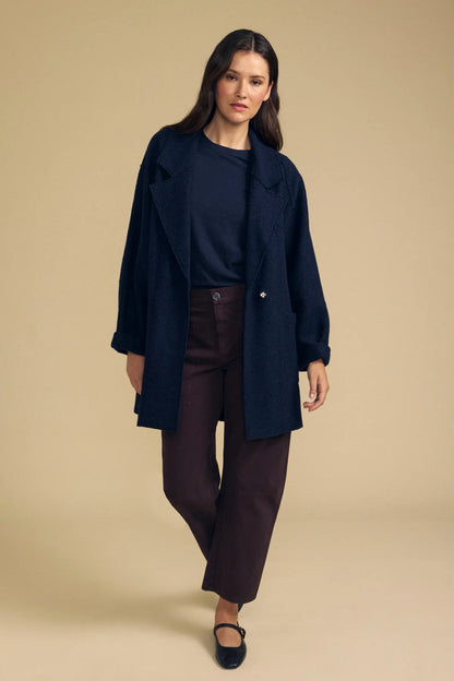 Velvet | Manteau l 'Abby' | Marine