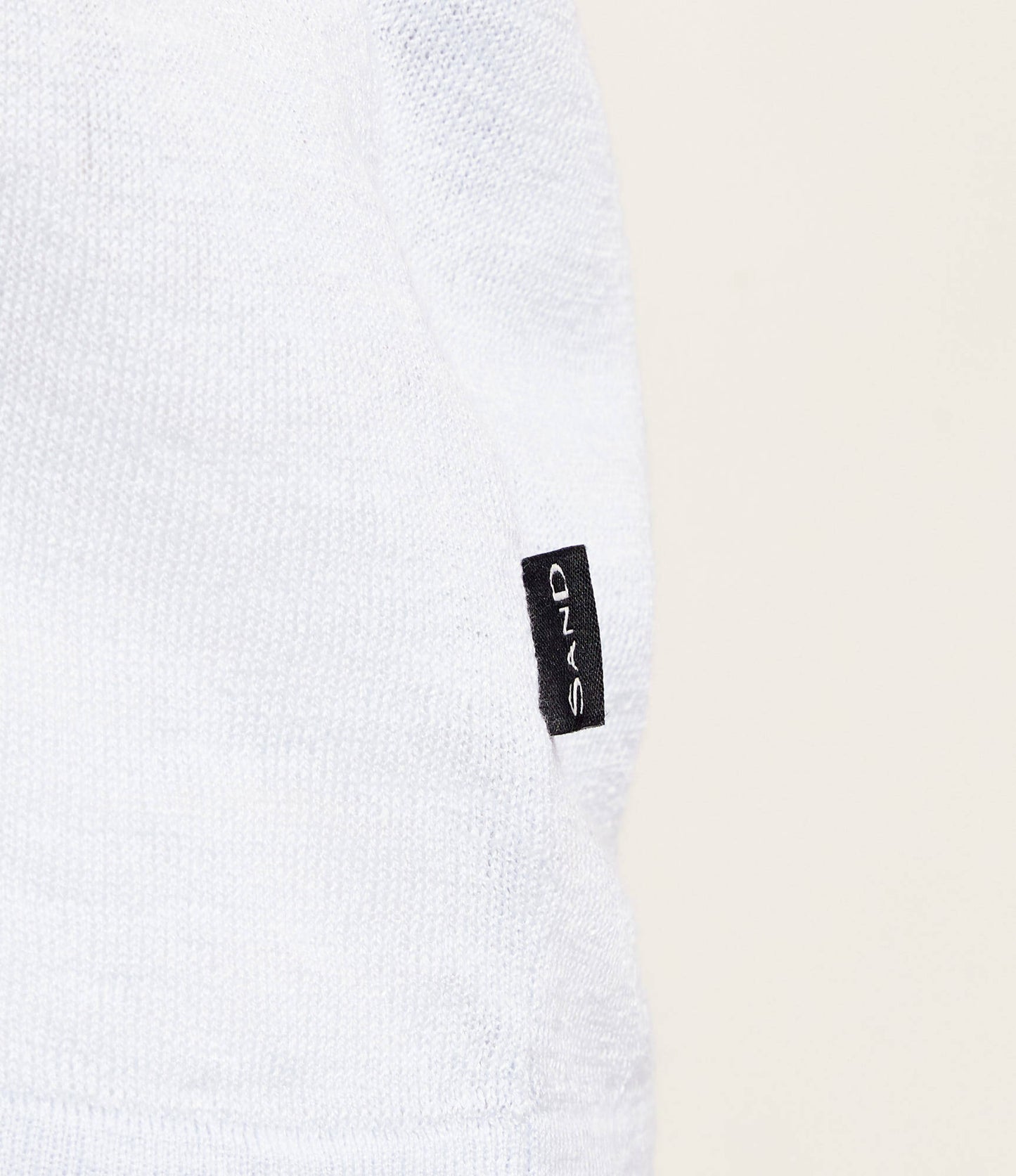 SAND Copenhagen | Le T-shirt en maille de Lin - Bleu clair