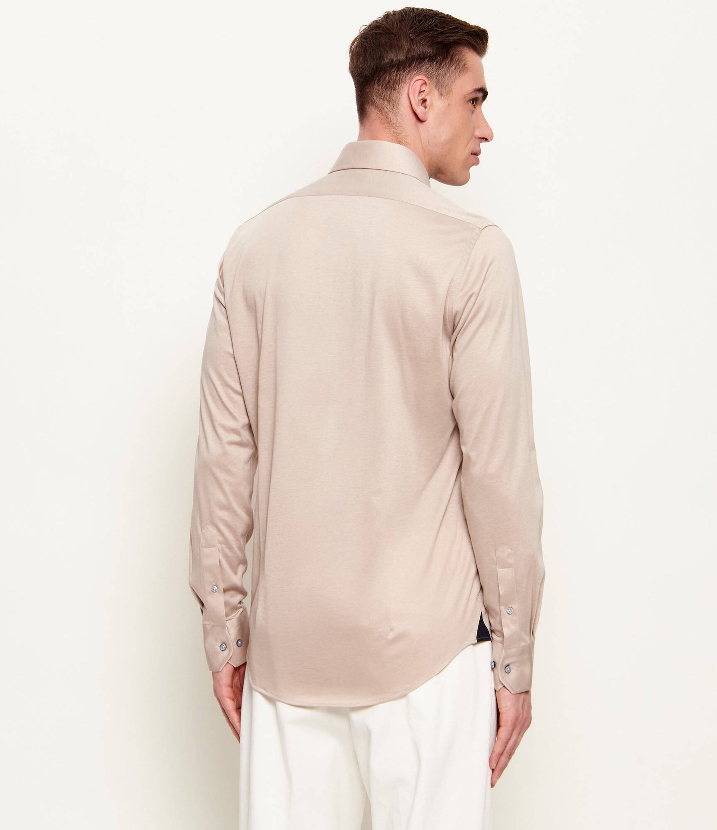 SAND Copenhagen | Chemise en jersey ''Gordon Sc'' - Beige