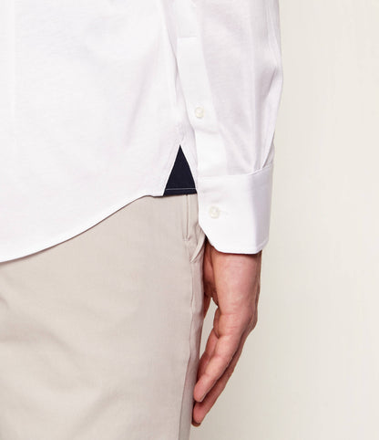 SAND Copenhagen | Chemise en jersey ''Gordon Sc'' -  Blanc