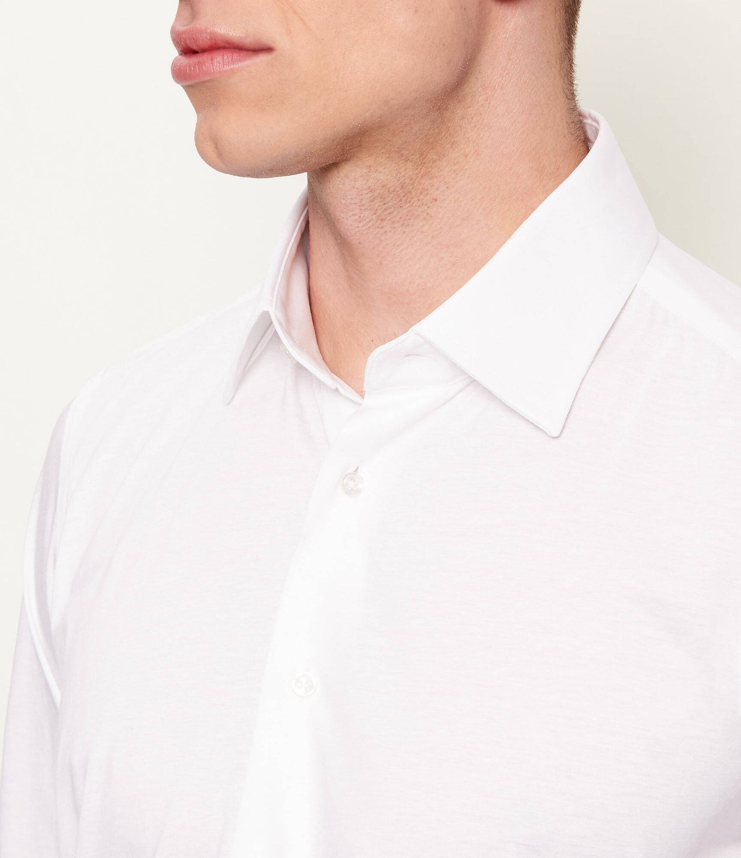 SAND Copenhagen | Chemise en jersey ''Gordon Sc'' -  Blanc