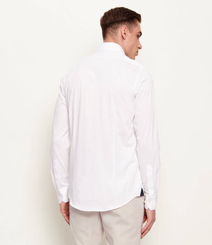 SAND Copenhagen | Chemise en jersey ''Gordon Sc'' -  Blanc