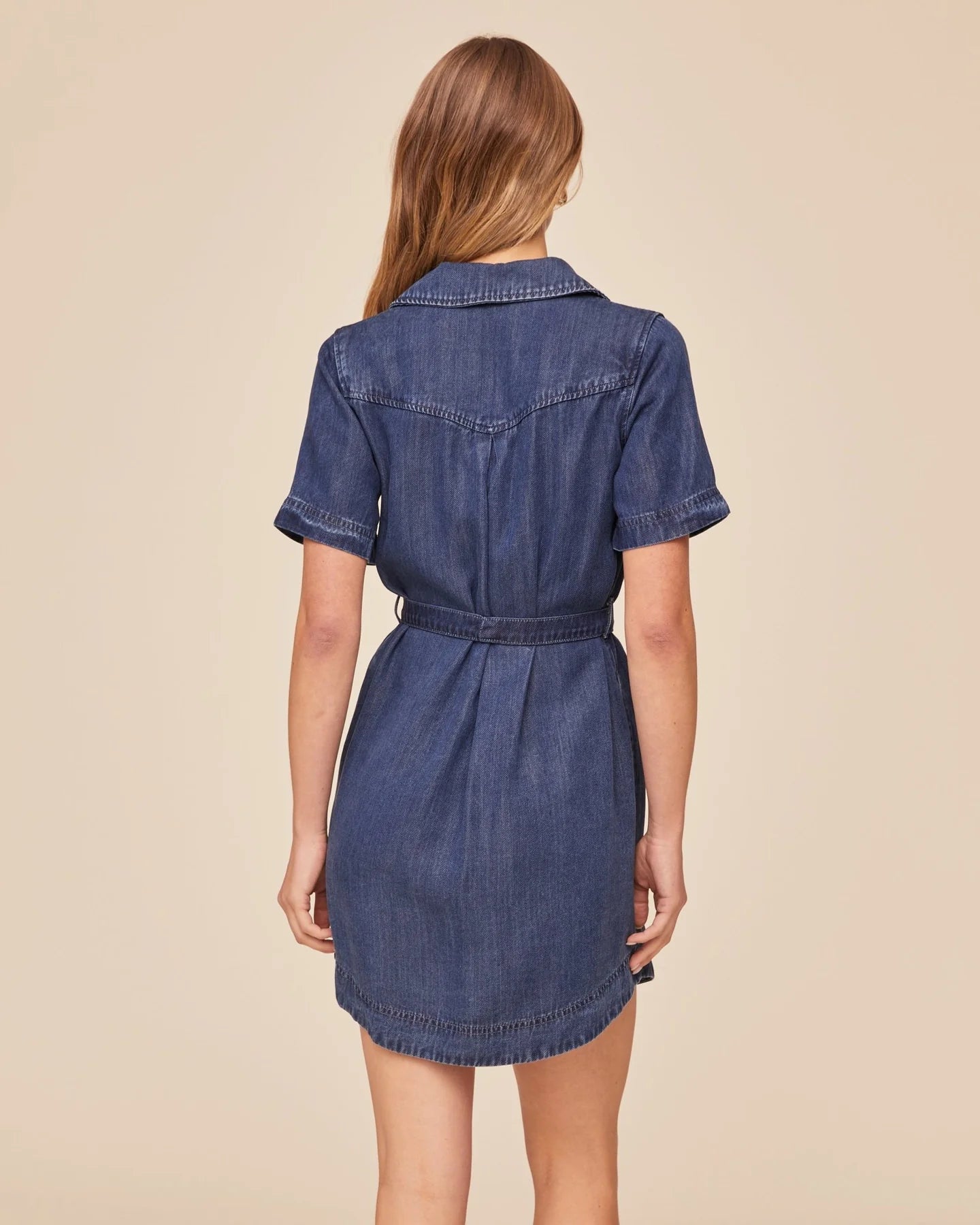 Bella Dahl | Robe Chemise | Bleu