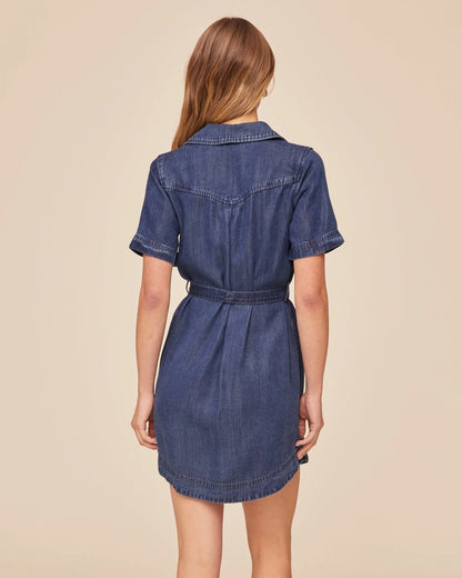 Bella Dahl | Robe Chemise | Bleu