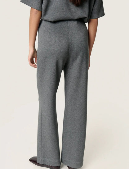 SOAKED IN LUXURY | Pantalon droit Marigold - Gris