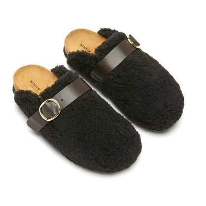 Sister X Soeur | Chaussons "Casey" - Marron