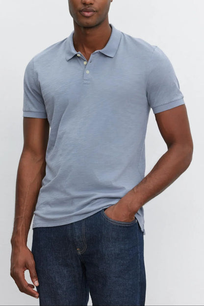 Velvet | Polo "NIKO" - Bleu clair