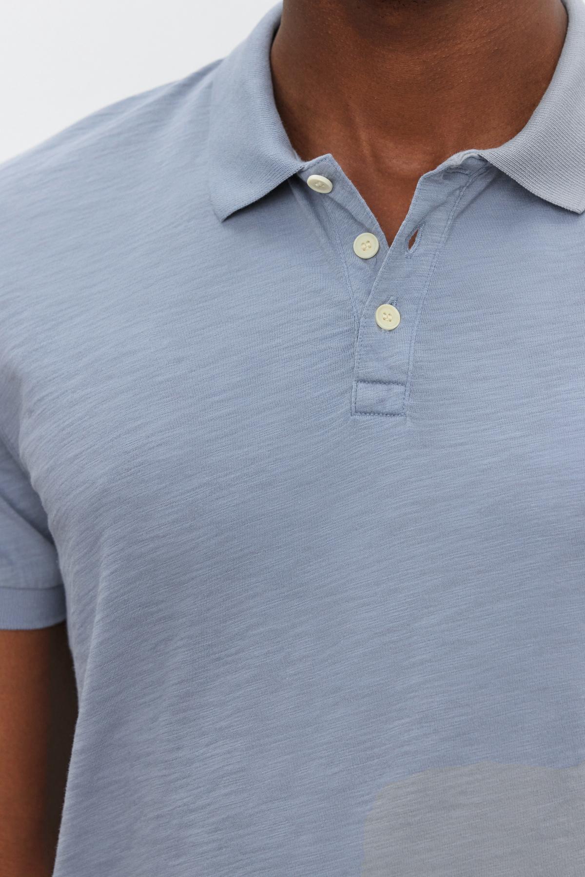 Velvet | Polo "NIKO" - Bleu clair