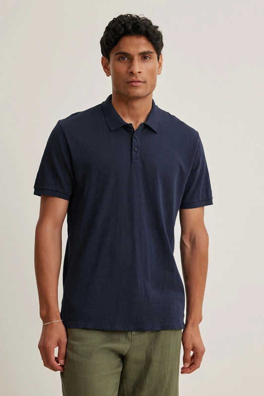 Velvet | Polo "NIKO" - Bleu Marine