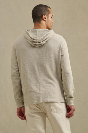 Velvet | pull à capuche "Fritz" - Taupe