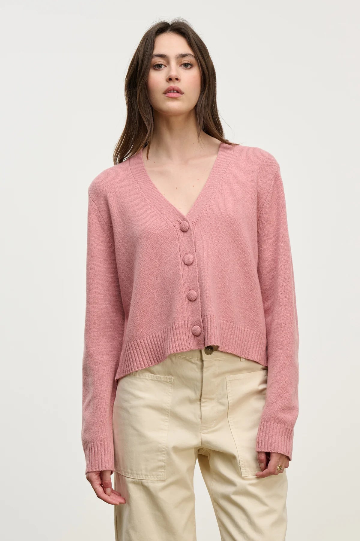 Velvet | Cardigan "ETNA" - Rose