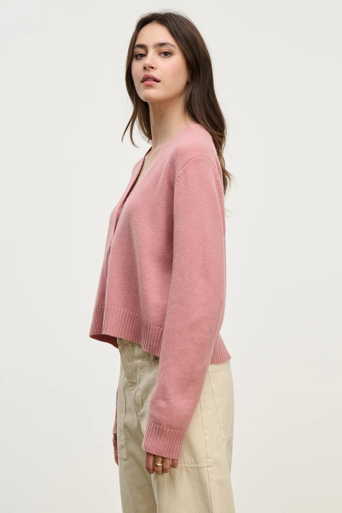 Velvet | Cardigan "ETNA" - Rose