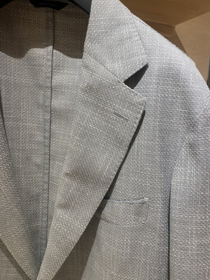 Tombolini | Veste en laine et coton ''Zero Gravity'' - gris clair