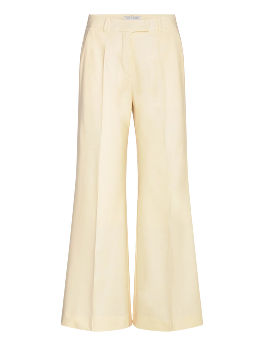 TIGER OF SWEDEN | Pantalon "HEDVI" - Jaune pale