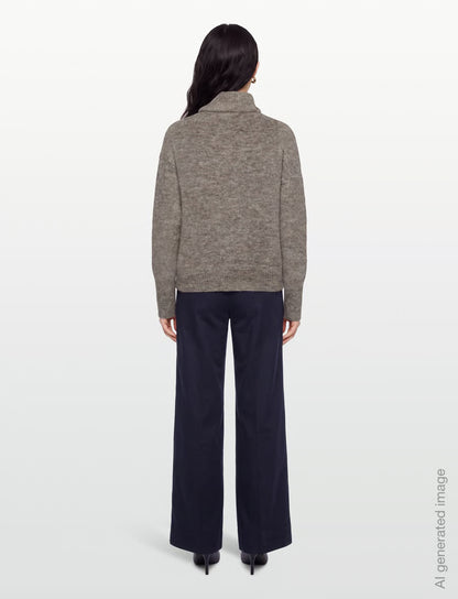 Tiger of Sweden | Pull à col roulé 'Paxi' | Gris Beige