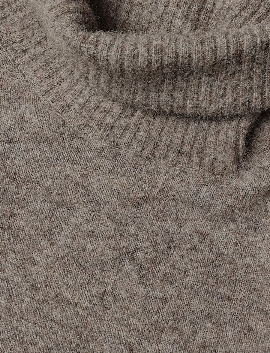Tiger of Sweden | Pull à col roulé 'Paxi' | Gris Beige