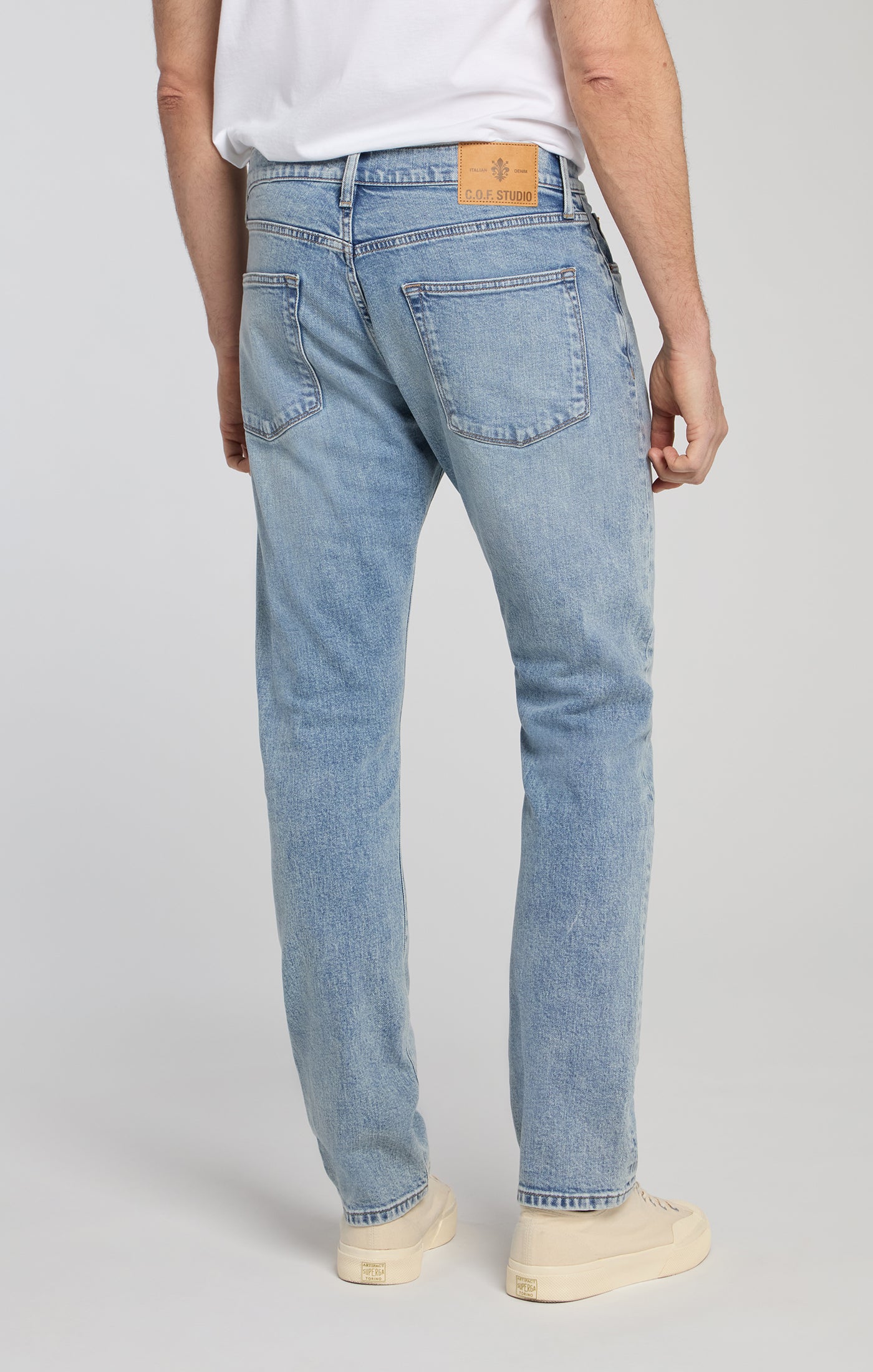 C.O.F. Studio | Jeans M8 coupe droite - Indigo malibu