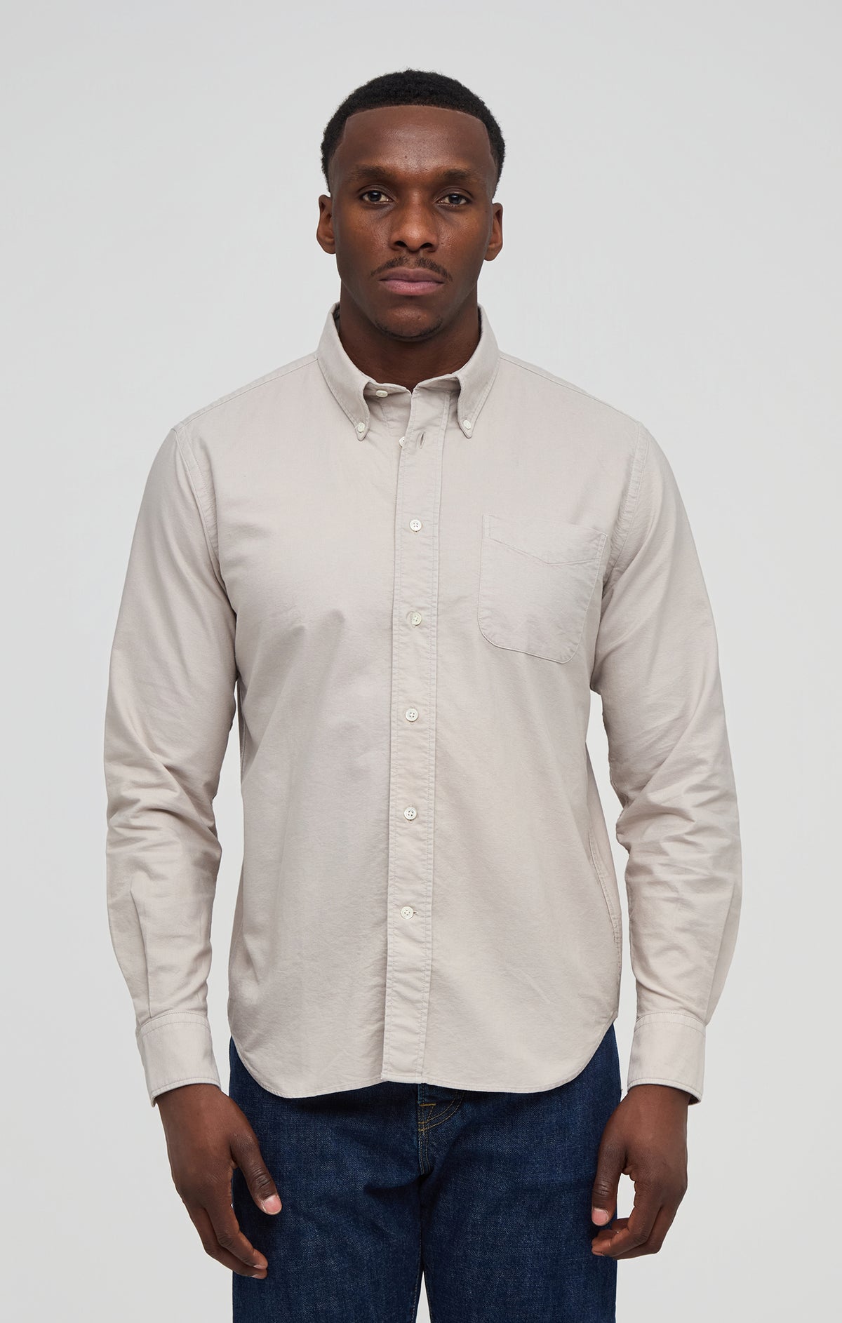 C.O.F. Studio | Chemise oxford - Stone