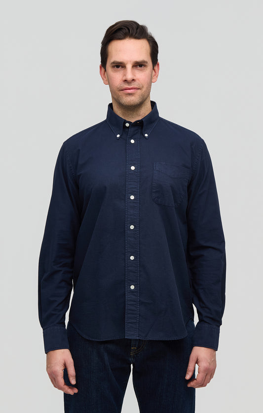 C.O.F. Studio | Chemise oxford - Bleu marine