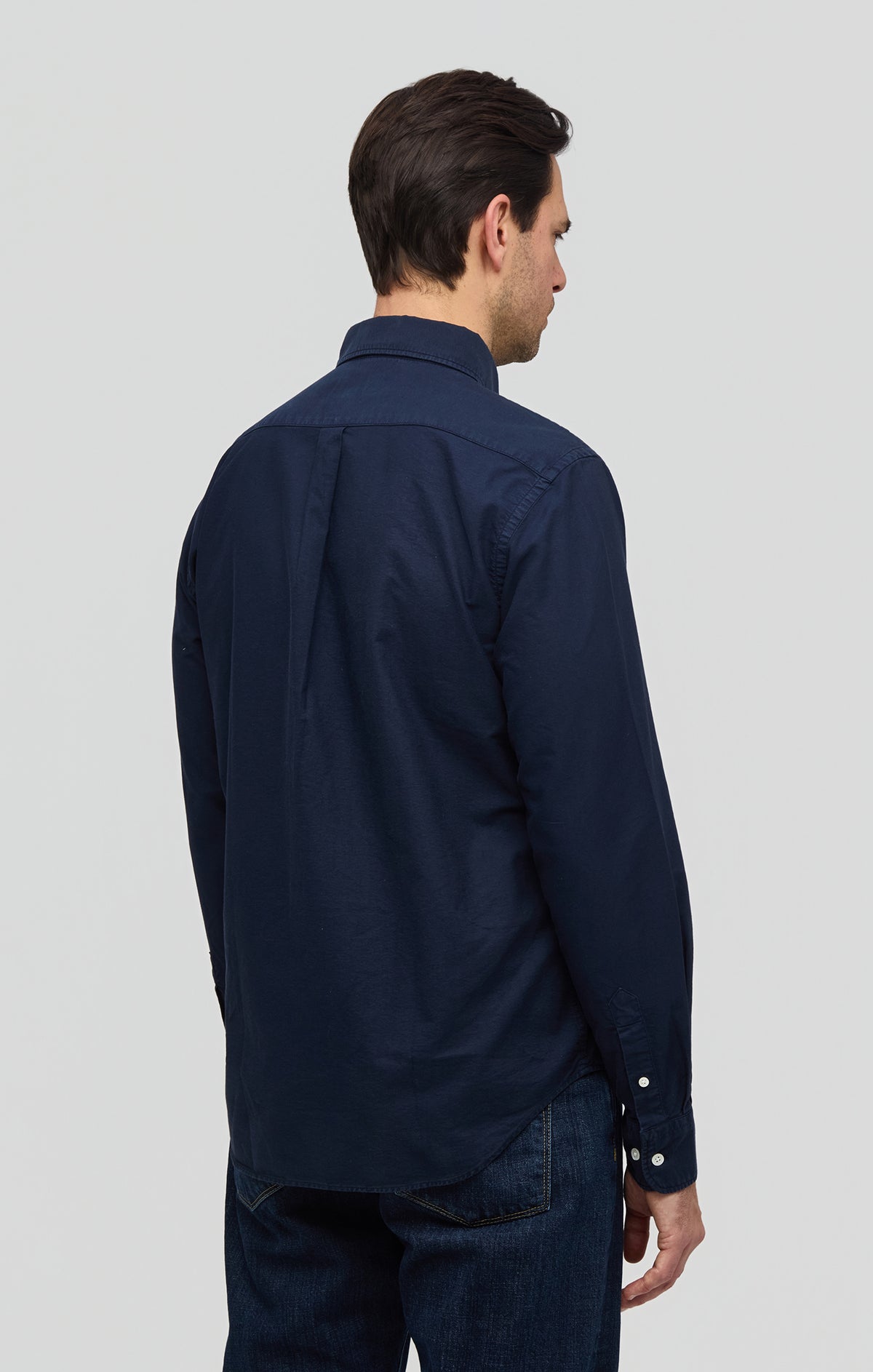 C.O.F. Studio | Chemise oxford - Bleu marine