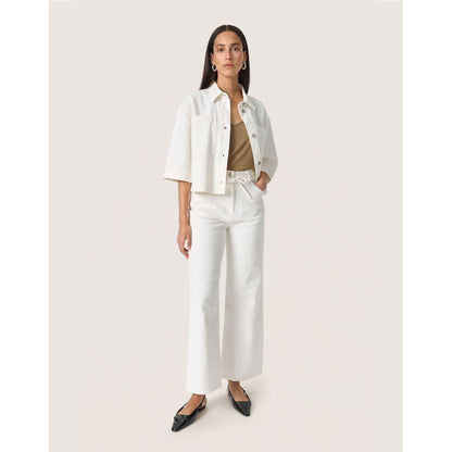 SOAKED IN LUXURY | Surchemise "VELMA" - Blanc