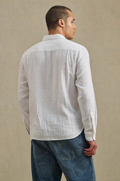 Velvet | chemise en coton tissé "Apollo" - Blanc